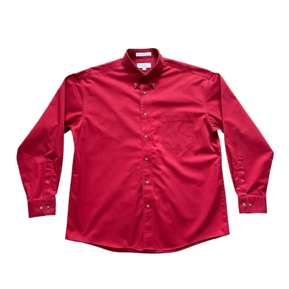 Enro Classic Red Men's Shirt - Picture 3 of 6